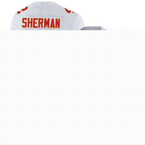 Youth Kansas City Chiefs #42 Sherman Anthony White Vapor Untouchable Limited Player Nike NFL Jersey